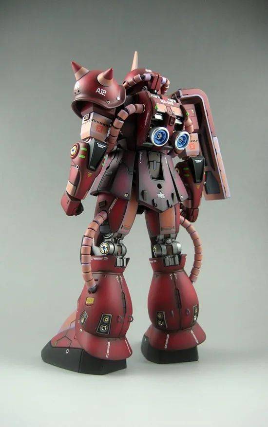 小t高达秀mg夏亚扎古10赤色彗星