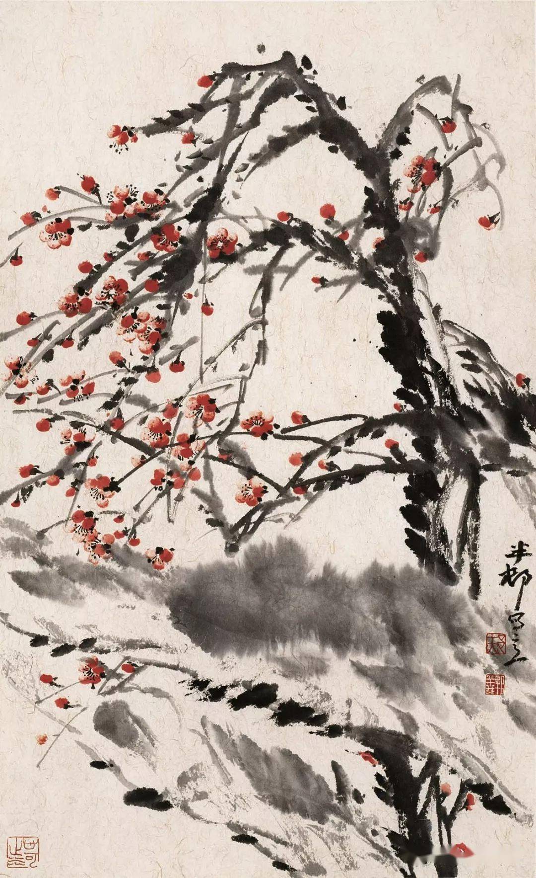 张立辰画好梅兰竹菊一通百通