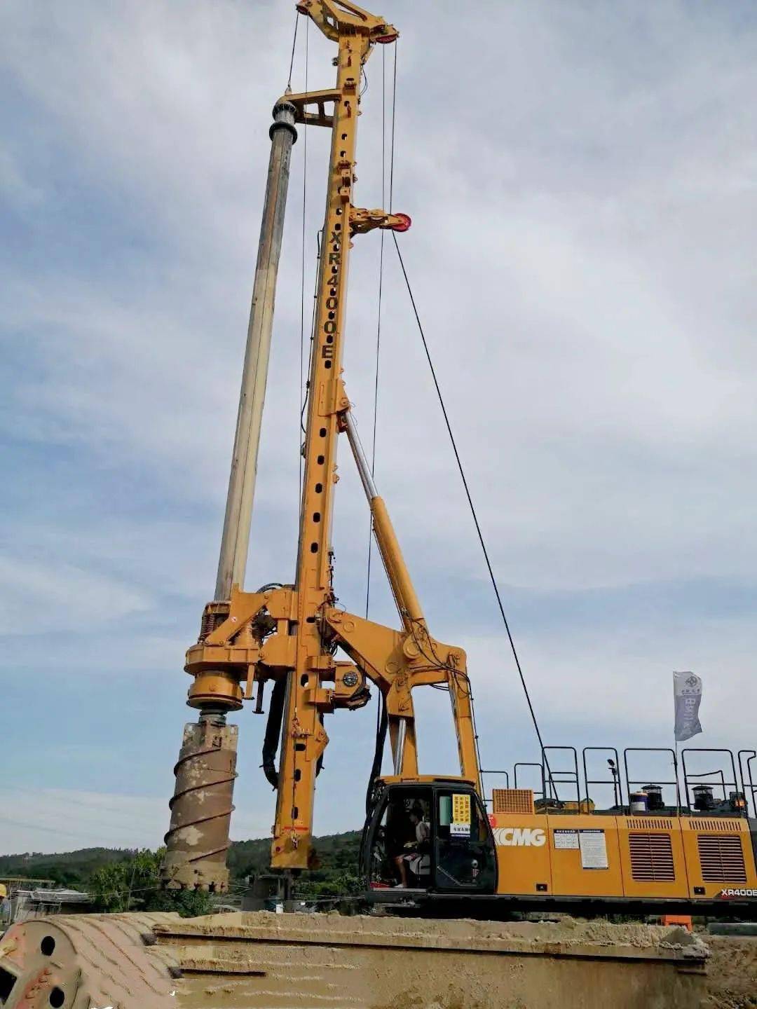 进而有为徐工xr400e多项工程显神通