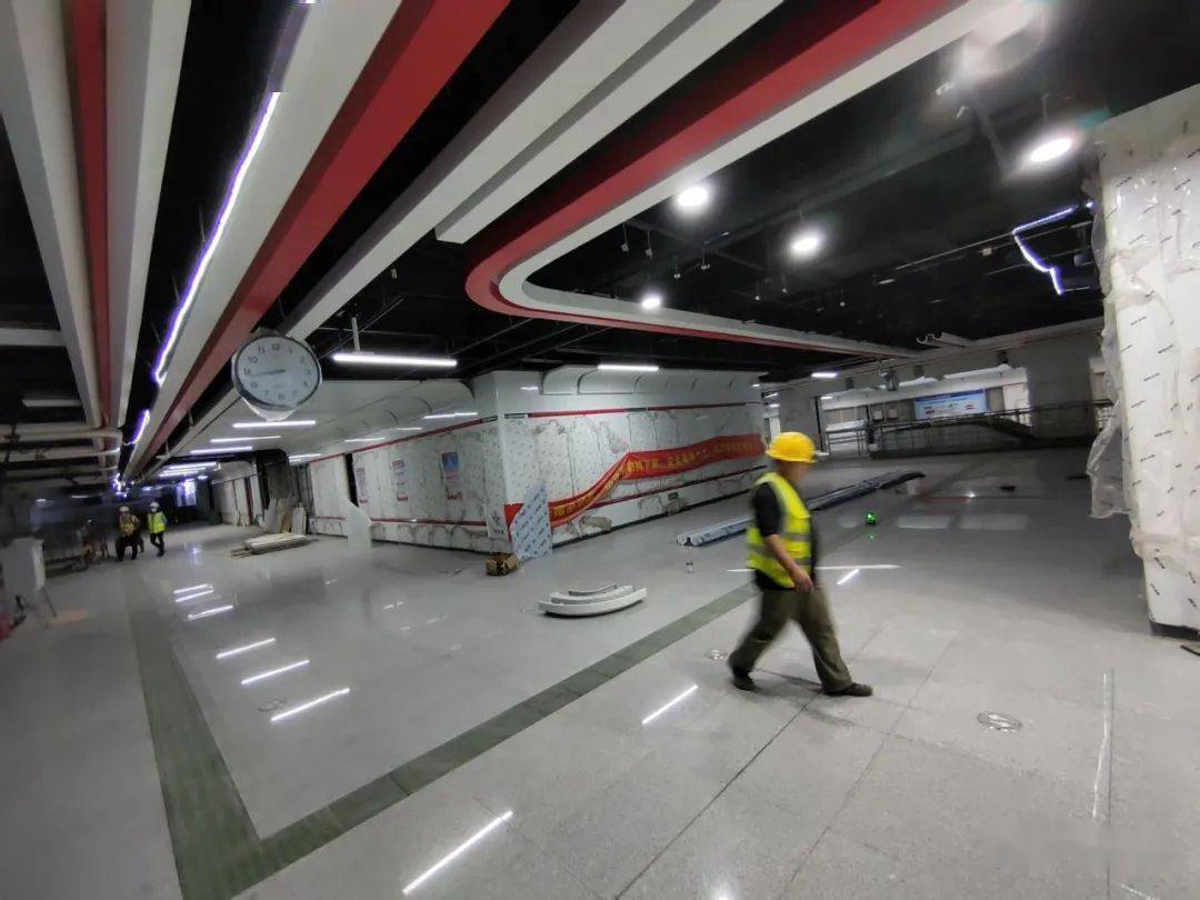 独家抢先"进站"!高清图揭秘佛山地铁2号线张槎站