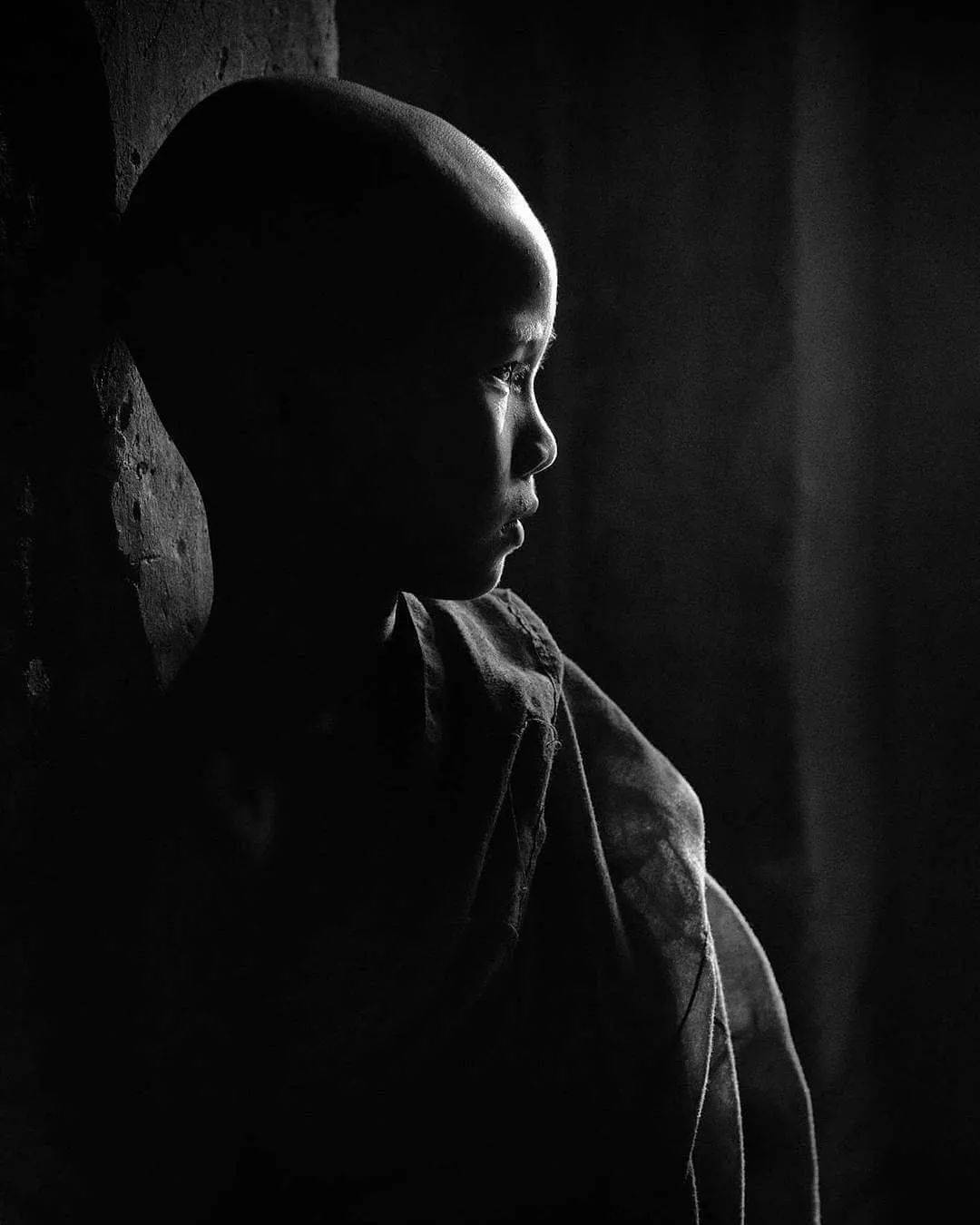 但是光影调低暗不是目的,目的是通过大片低暗的影调更鲜明的突出亮调