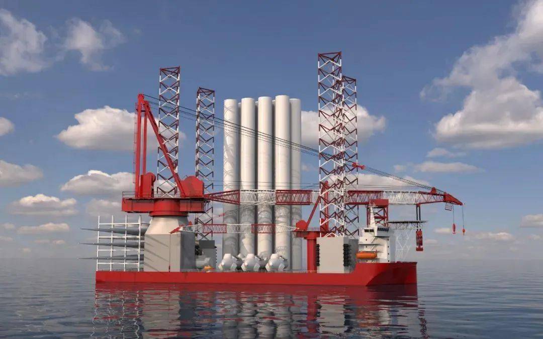 八所又一型3000吨自升自航式海上风电施工平台签订详细设计合同