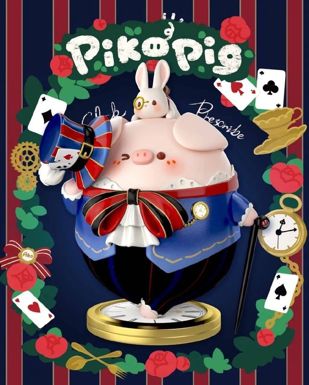 盲盒pikopig屁可猪圣诞系列