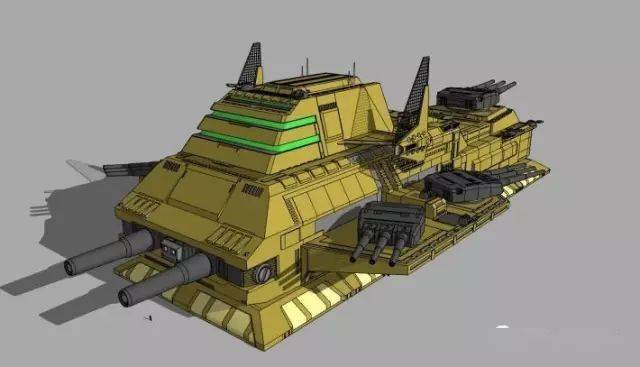 那些吊炸天的科幻游戏模型