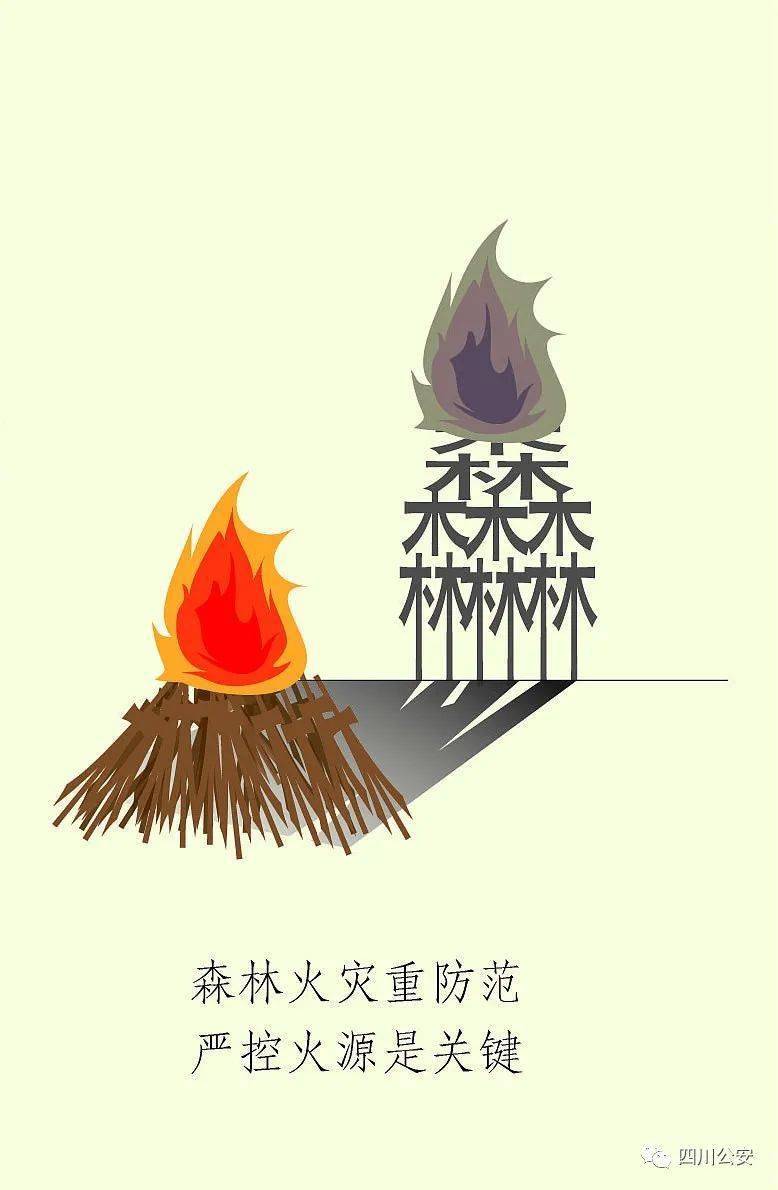 森林草原防灭火字体图片