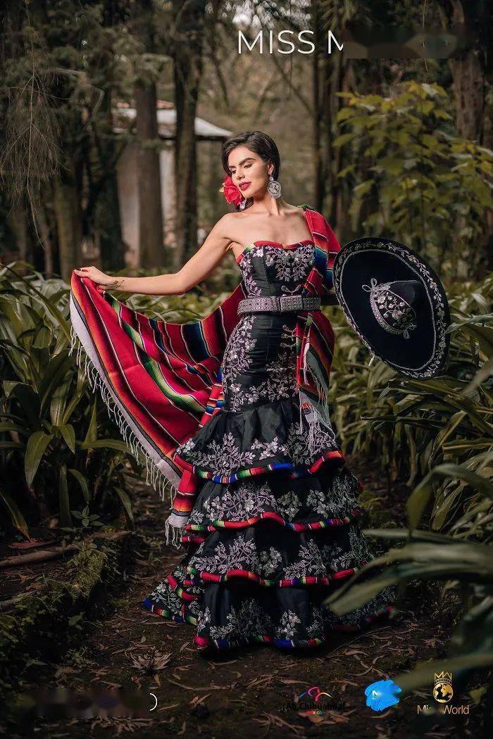 墨西哥女性传统服饰图片