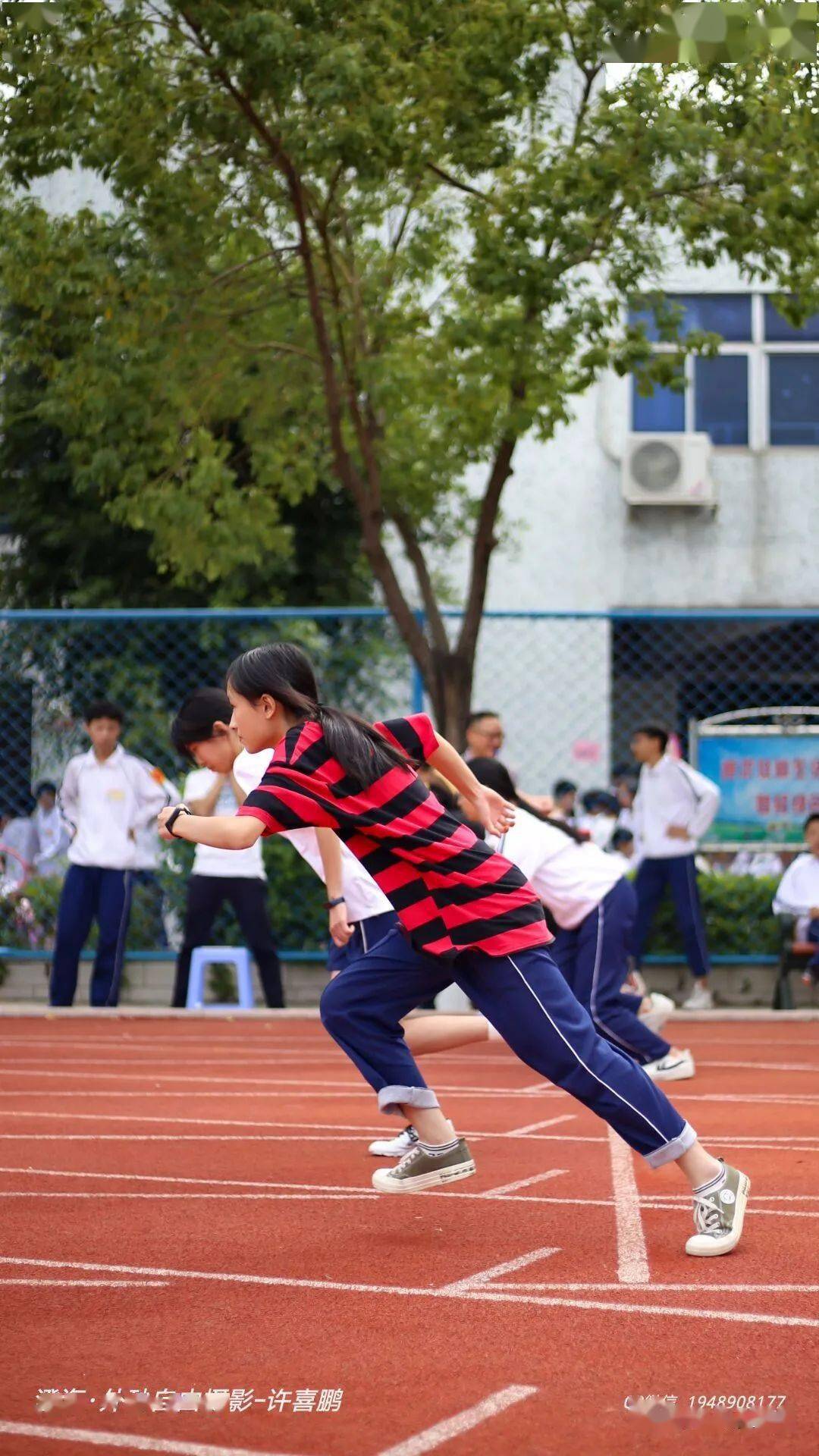 汕头市谢易初中学校服图片