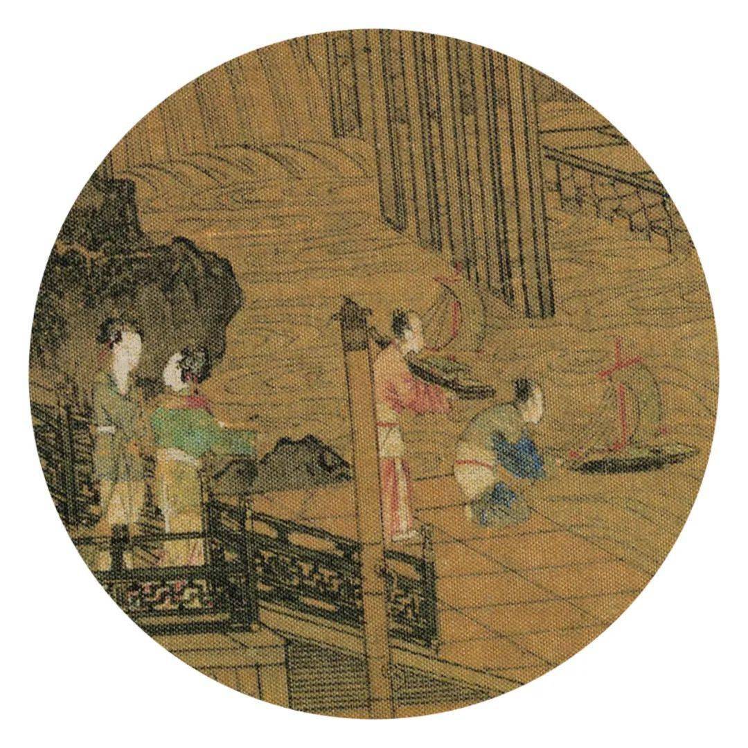 墨白观画▏水殿招凉图