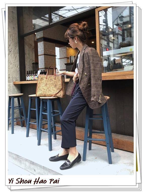 日本女人怎么穿西装27种街拍流行穿搭分享你也可以这样搭配