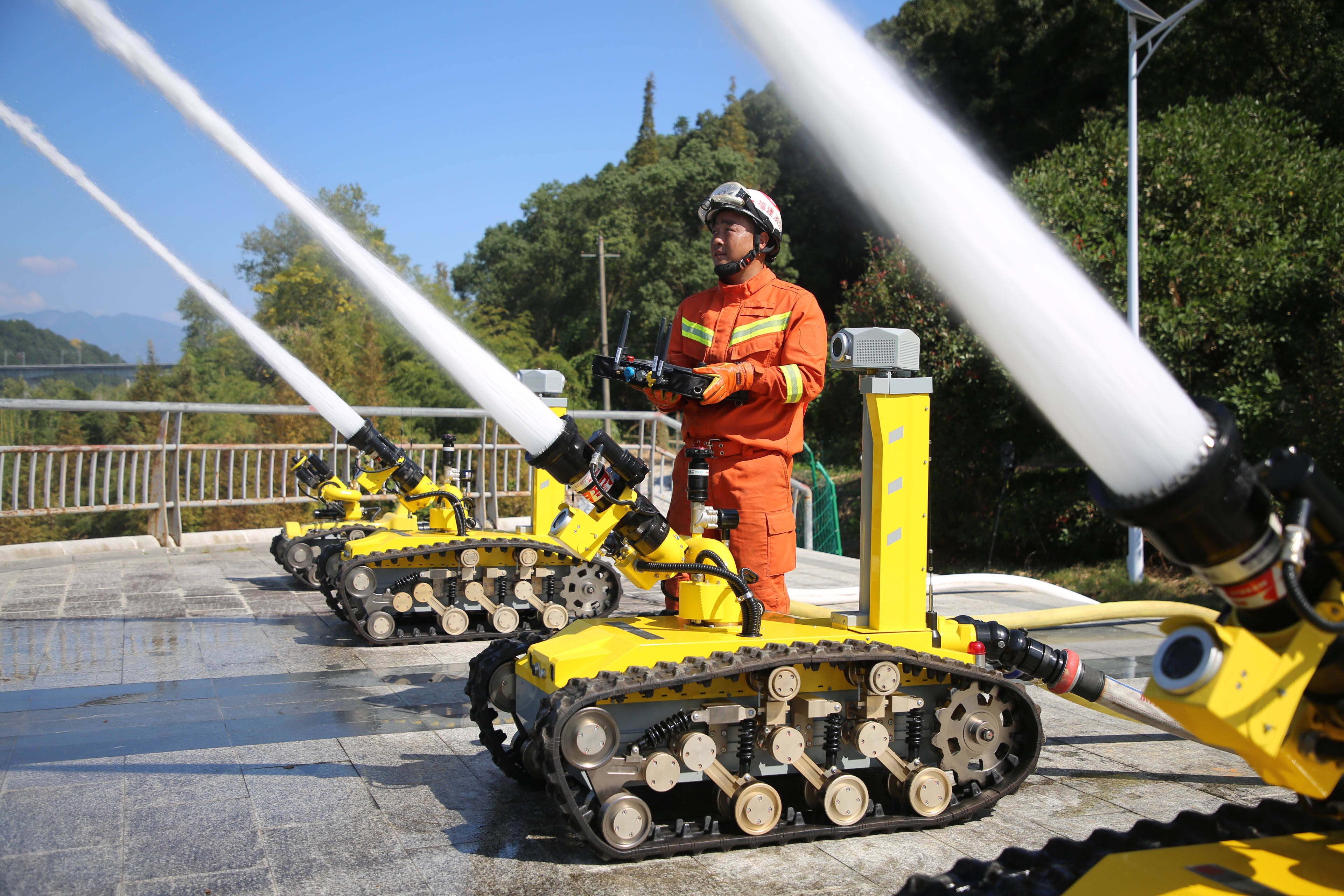 福建消防秋练兵