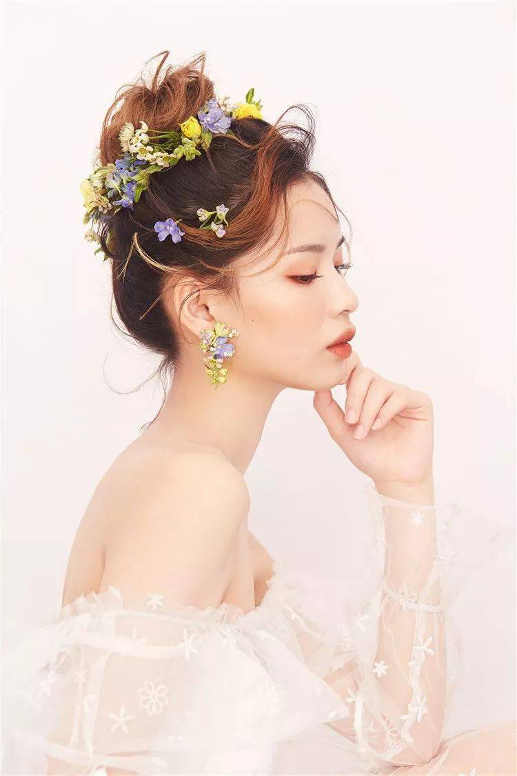 100款唯美实用新娘造型大片收藏ing