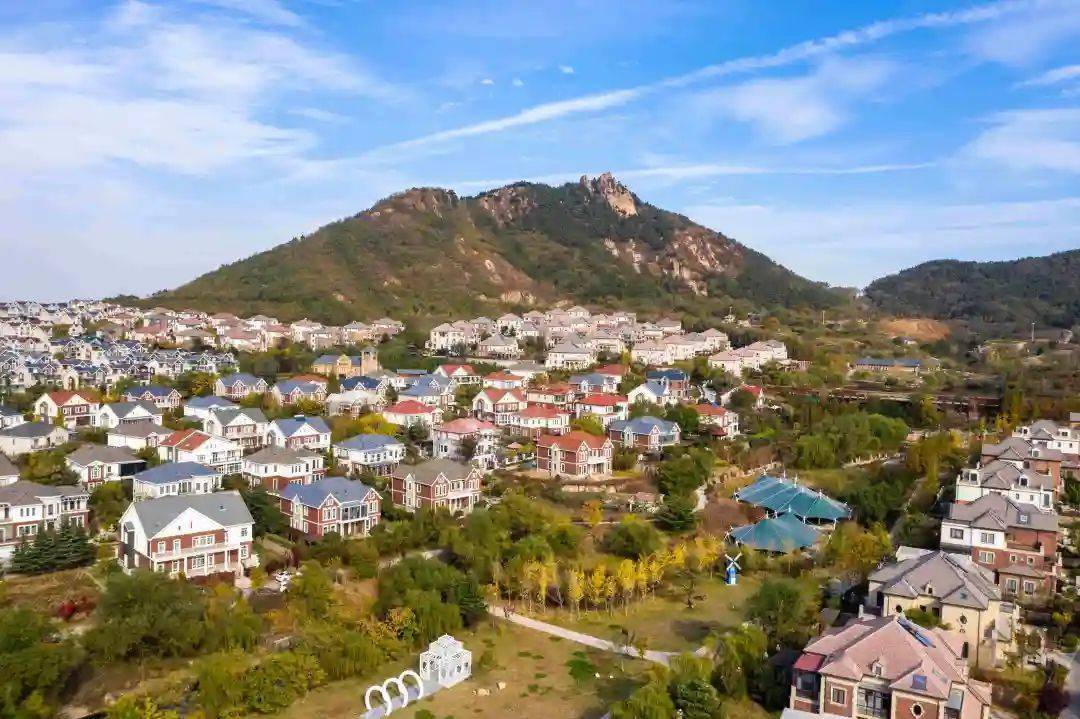 航拍百福香园!这秋色太美.