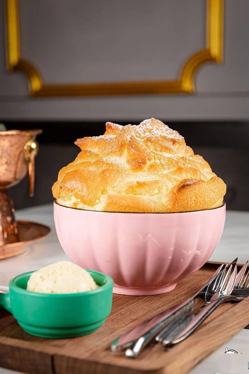 网红巨型舒芙蕾来了爆浆流心只有6分钟寿命想吃要趁早