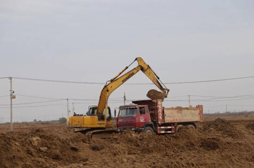 义和镇零星土地整治项目有序进行中