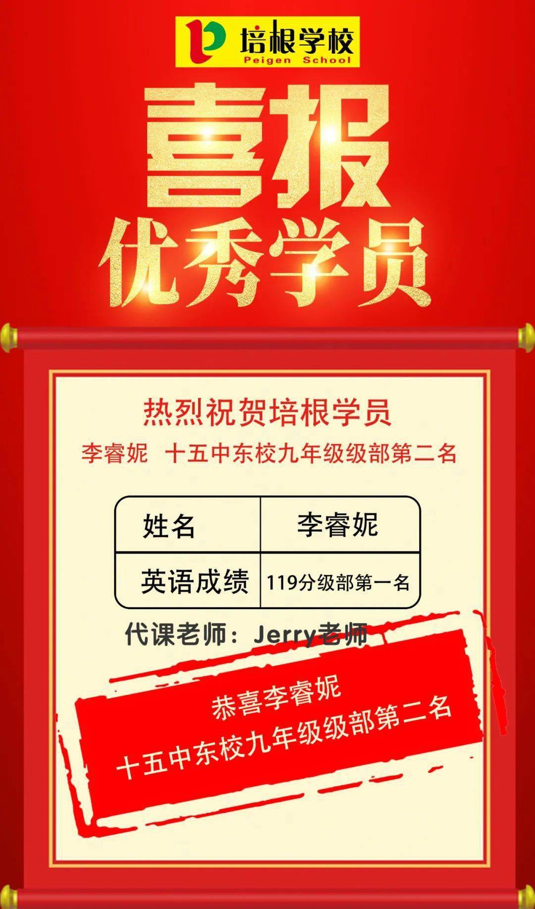 青春榜样培根优秀学员风采展示