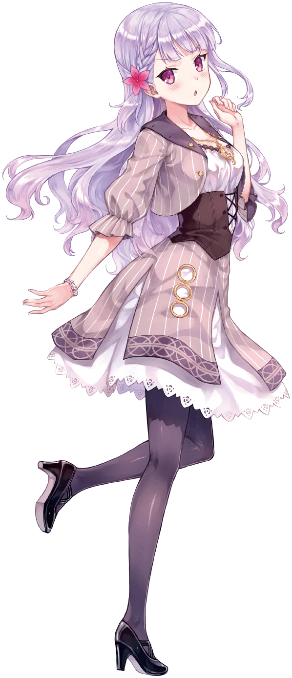 【精选高清壁纸】紫色系列动漫女孩,世事黯浊,愿你明媚如初