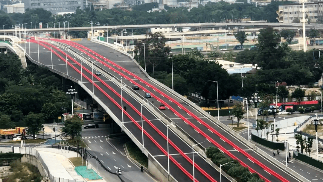 石化桥跨广园快速双向通车啦!