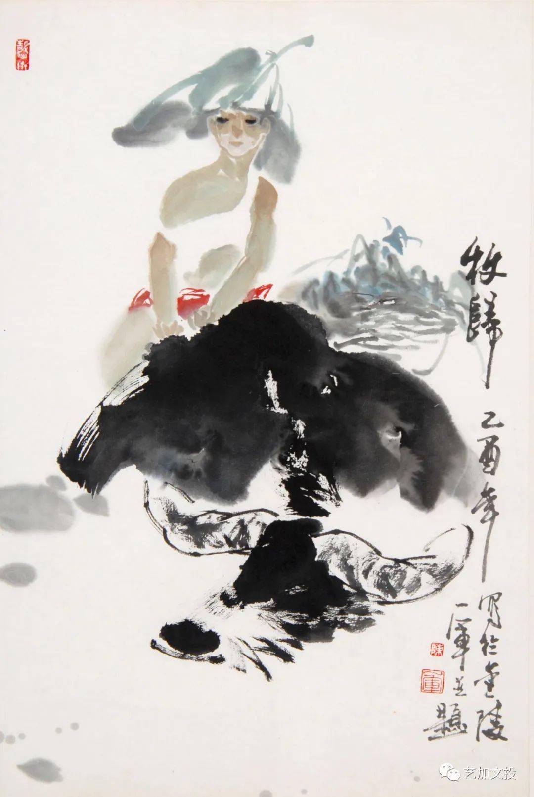 人物 | 人文写意,表现生活—— 陈一军的没骨人物画