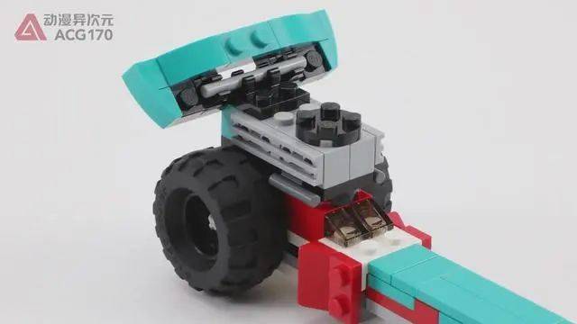 乐高积木 创意百变31101巨轮越野车