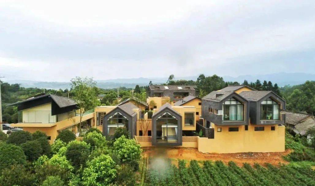 公园城市邛崃特质茶兰景区椒兰山房打造汉风艺术营地