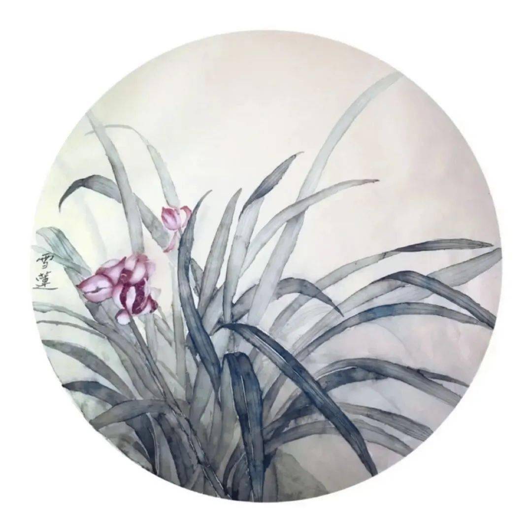 张雪莲第3期没骨梅兰竹菊技法班只需100元