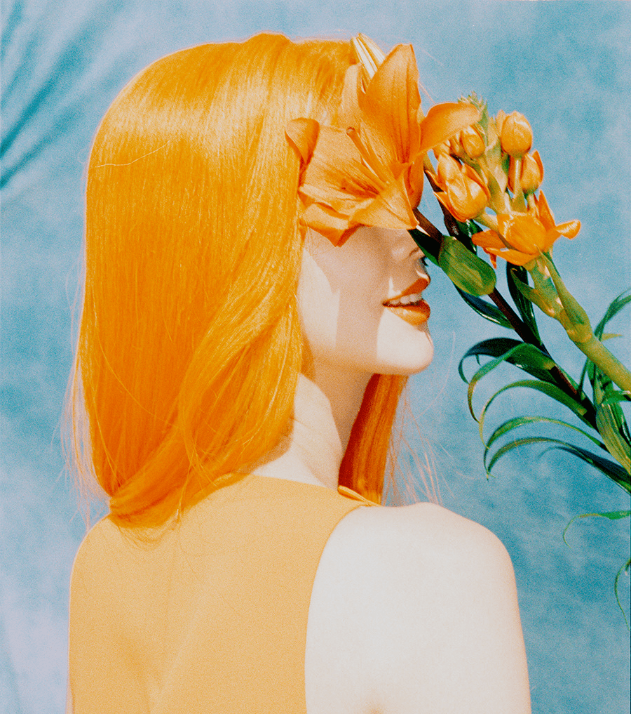 失真的色彩 | 韩国摄影师rala choi人像作品