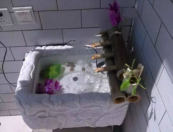 建议 | 给你的阳台装个鱼缸,就连物业看了都说:回家也要做一个!