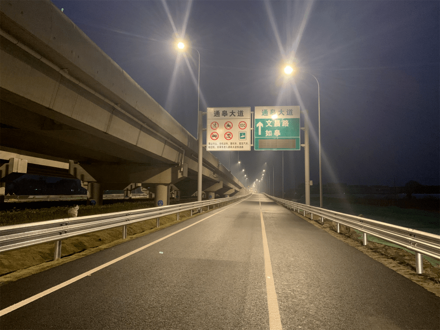 通皋大道新开2处互通道口!其余道口本月将全部实现互通