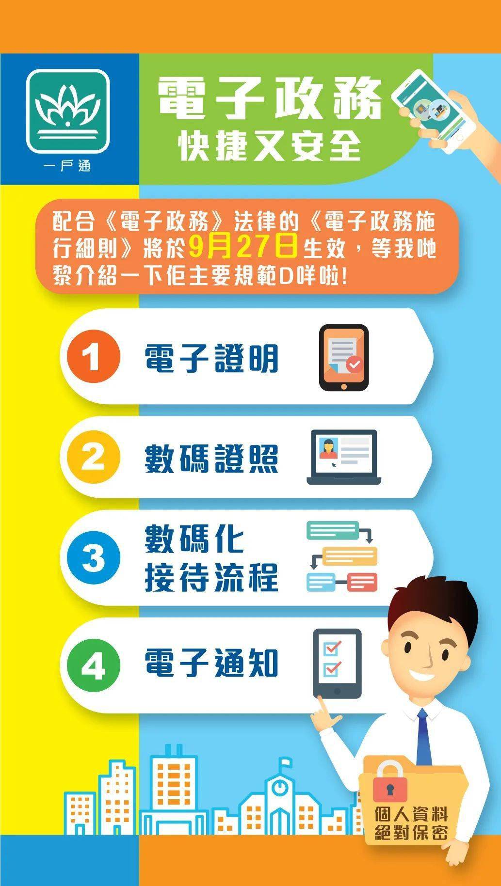 澳門“一戶通”升級，再增七項電子化公共服務！_政府部