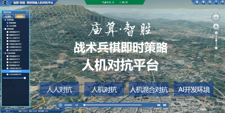 自动化所庙算智胜战术兵棋即时策略人机对抗平台开放访问