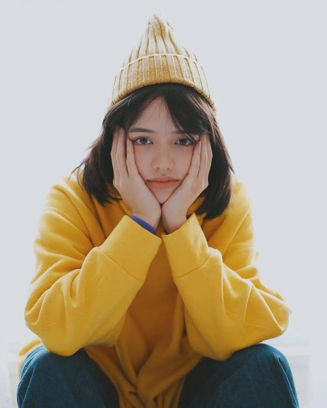 100可爱の肉脸女孩这样拍超美