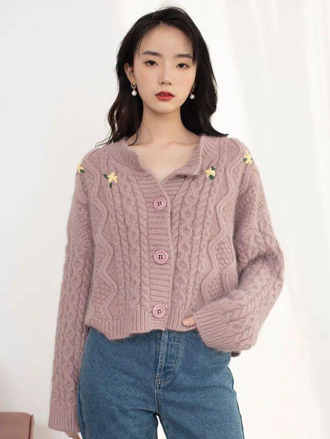 针织衫,初秋第一暖靠它!