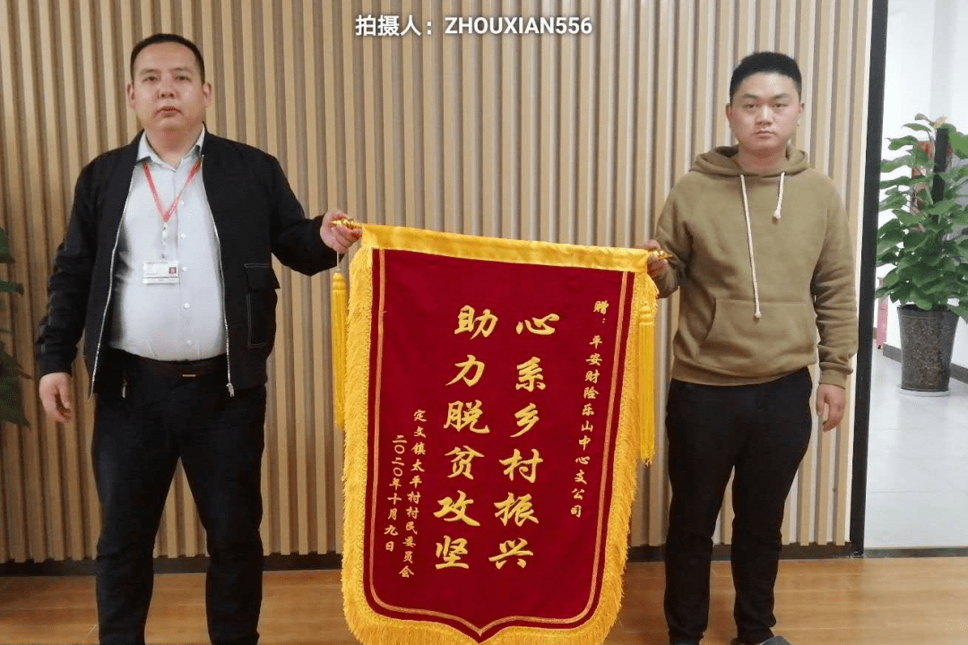 脱贫攻坚┃平安财险心系乡村振兴助力脱贫攻坚村民致谢送锦旗