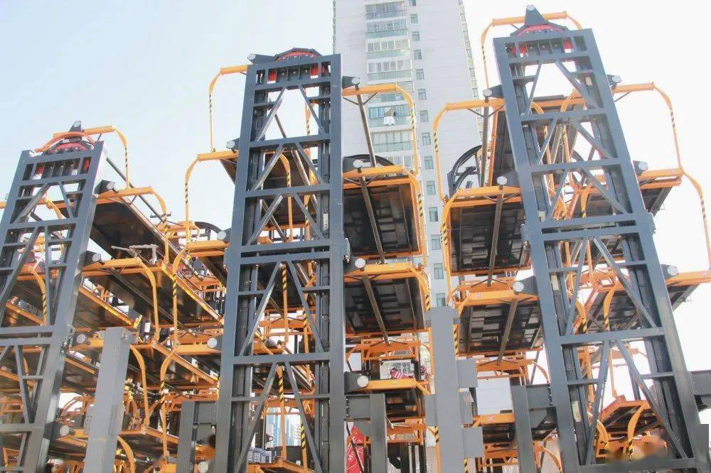 智能立体停车场"现身"府山广场