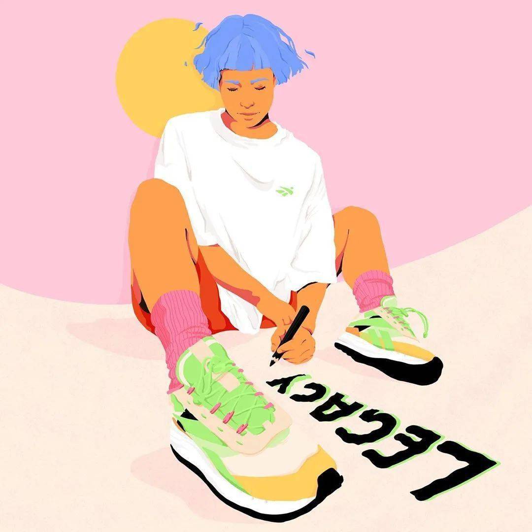 这种骚粉配色一般人不敢这么玩