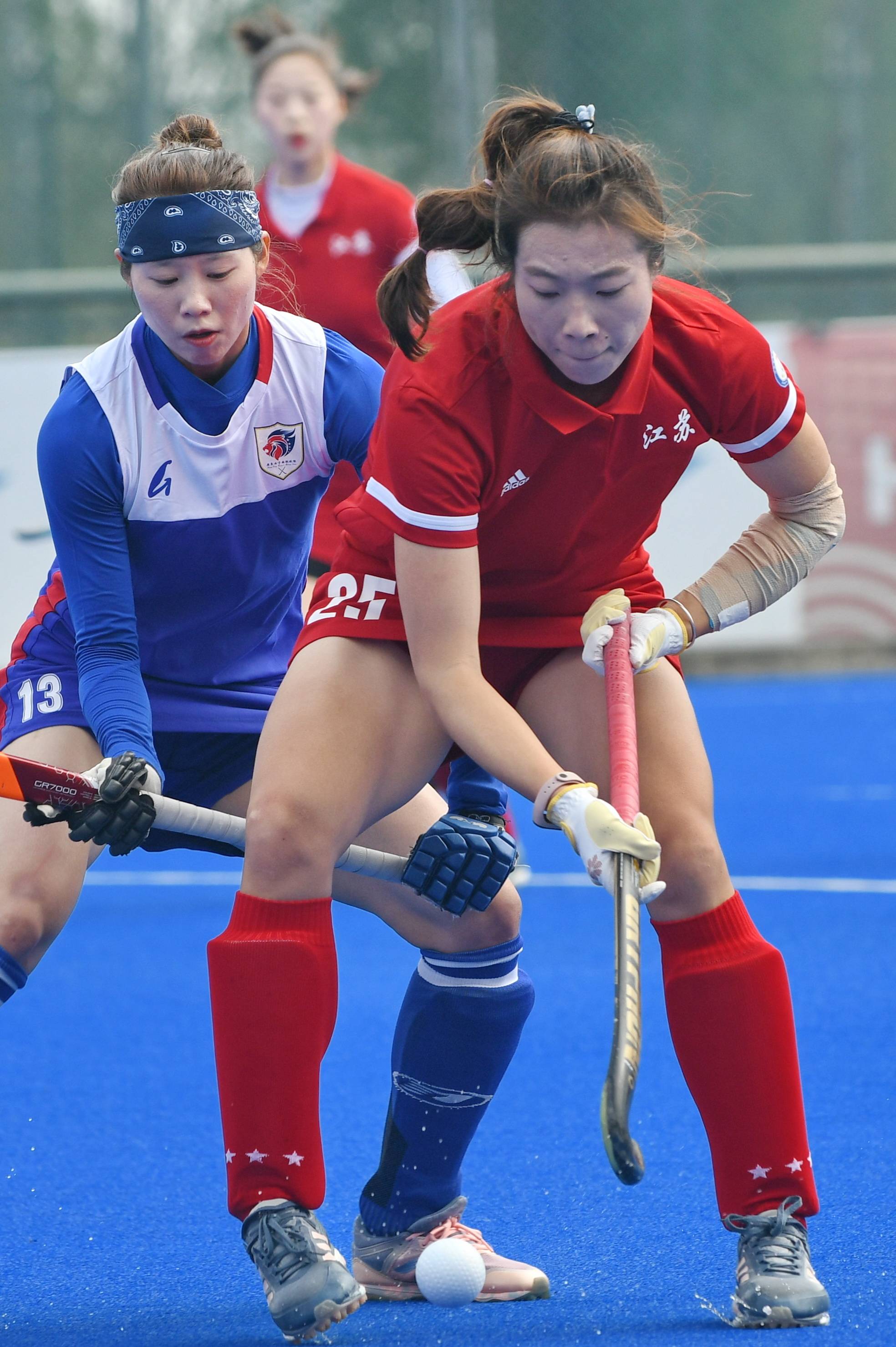 曲棍球——全国女子锦标赛:江苏队获第五名