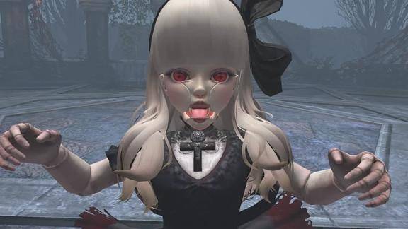 逆战猎场,暮光古堡的小萝莉爱丽丝和它的宠物大熊,声音萌萌哒