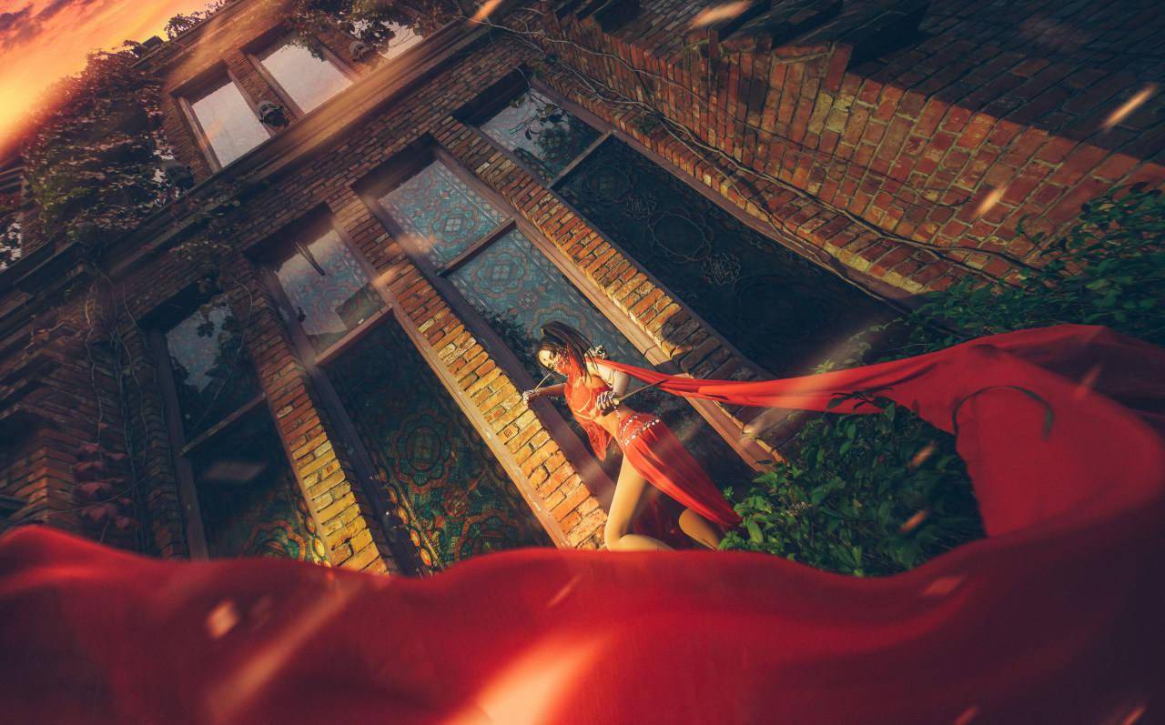 鬼刀 风曳cosplay