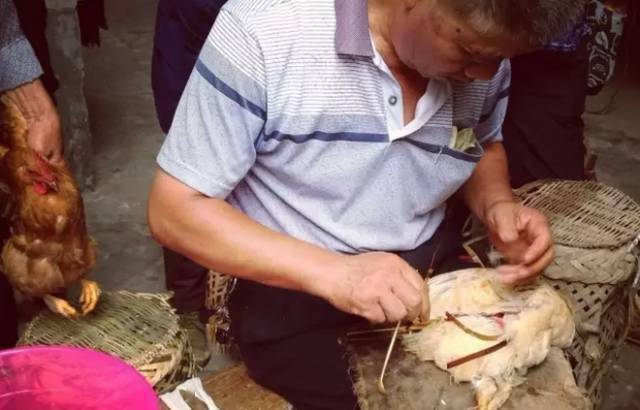 圩的集市,或在农村,以前都会听到阉鸡佬走村串巷的叫喊