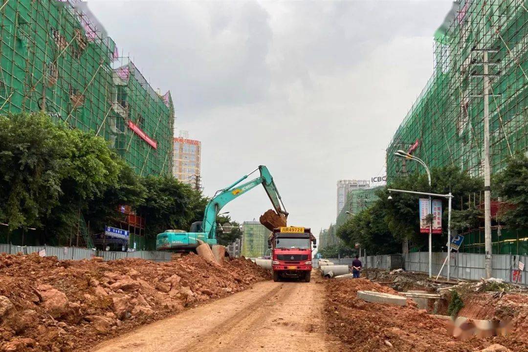 鹤鸣路空港大道最新进度来啦