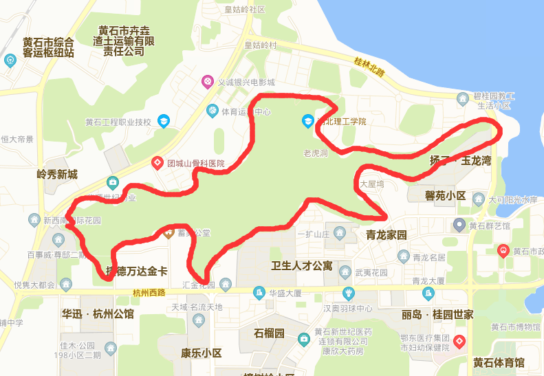 69696969团城山青龙山公园周末赶紧约起来~要开放了最近,黄石