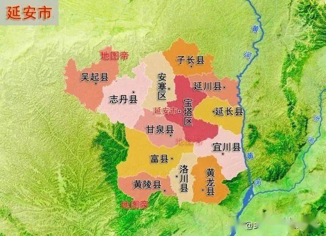 67一組圖看2020年最新陝西行政區劃_市轄區