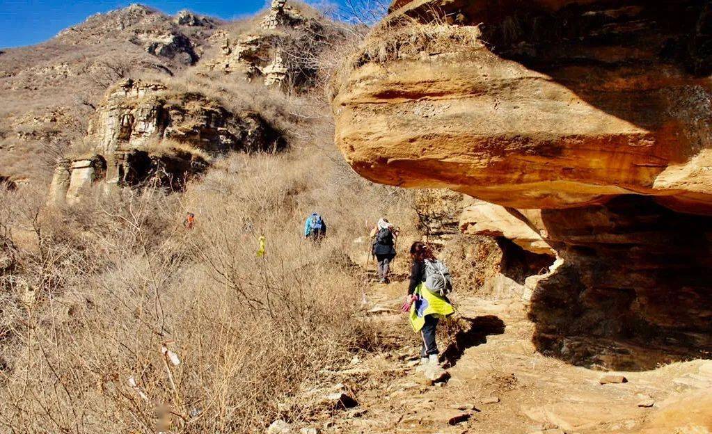 山野户外山间访古61深秋觅红三合庄咔嚓古道瓦沟村一日登山徒步穿越