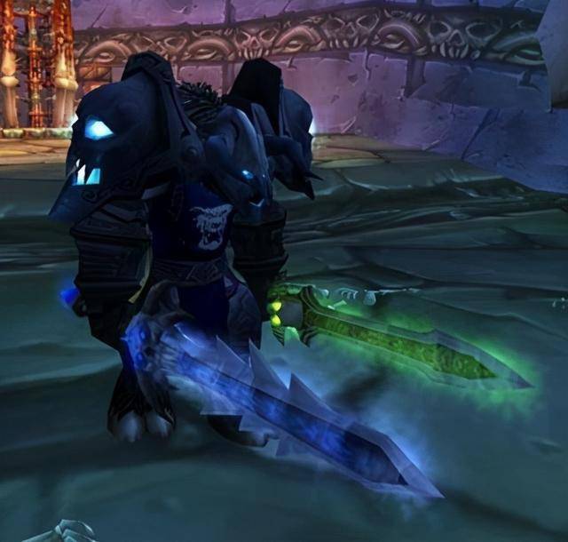 魔兽世界怀旧服天使剑与饥饿之寒在人类剑贼和狂暴战的对比