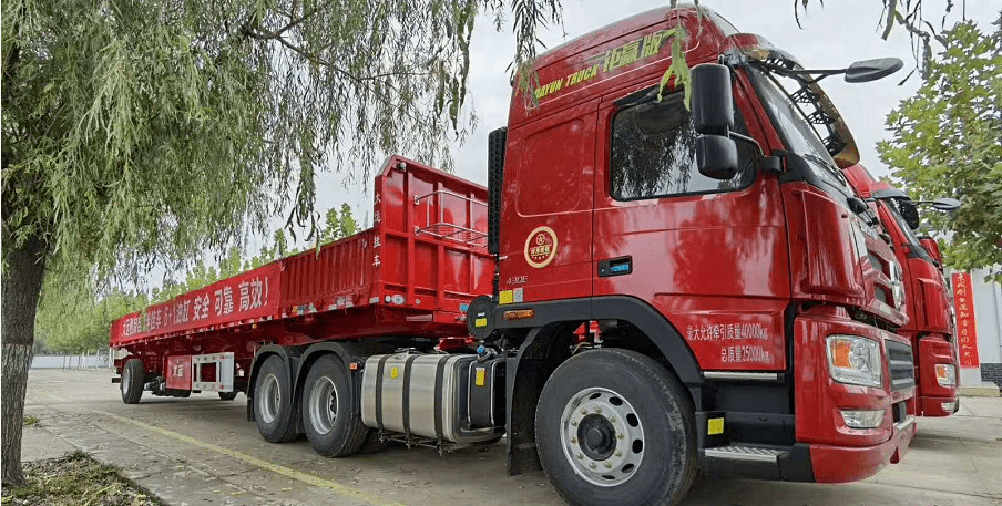 大运新国标空悬碟刹半挂车使用及维护保养注意事项