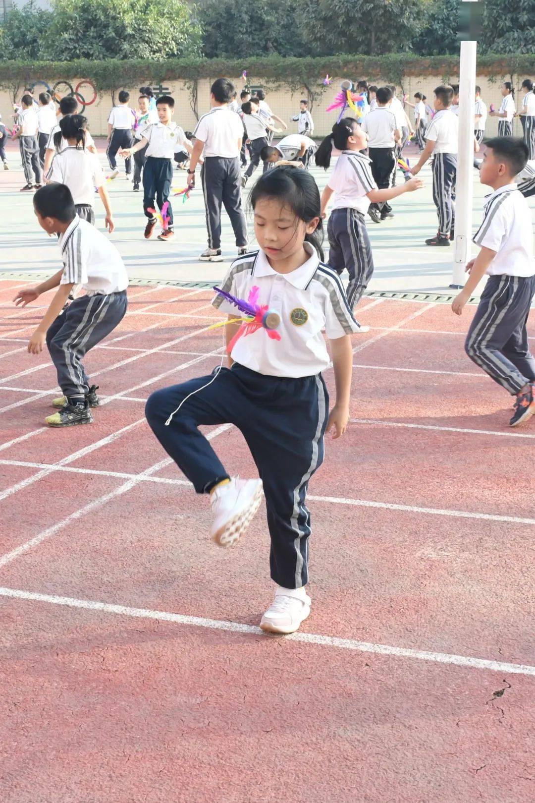 阳光大课间,健康每一天——双岗小学参加厚街镇中小学体育大课间评比