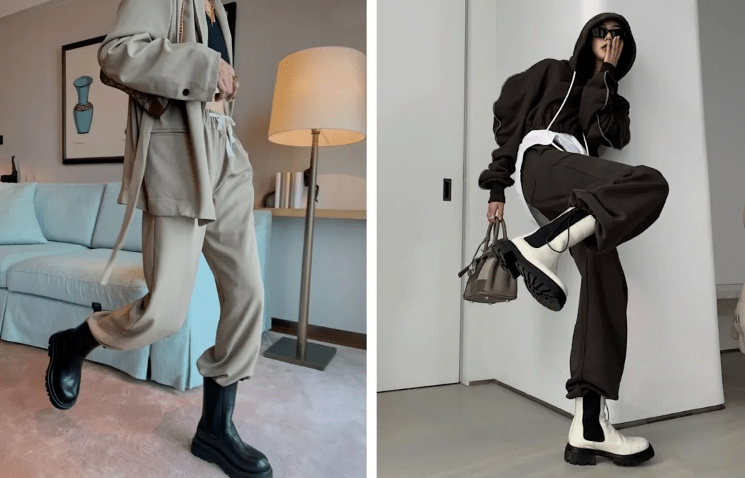 女明星人脚一双的bv靴子有人拼吗我冬天穿其他时间归你