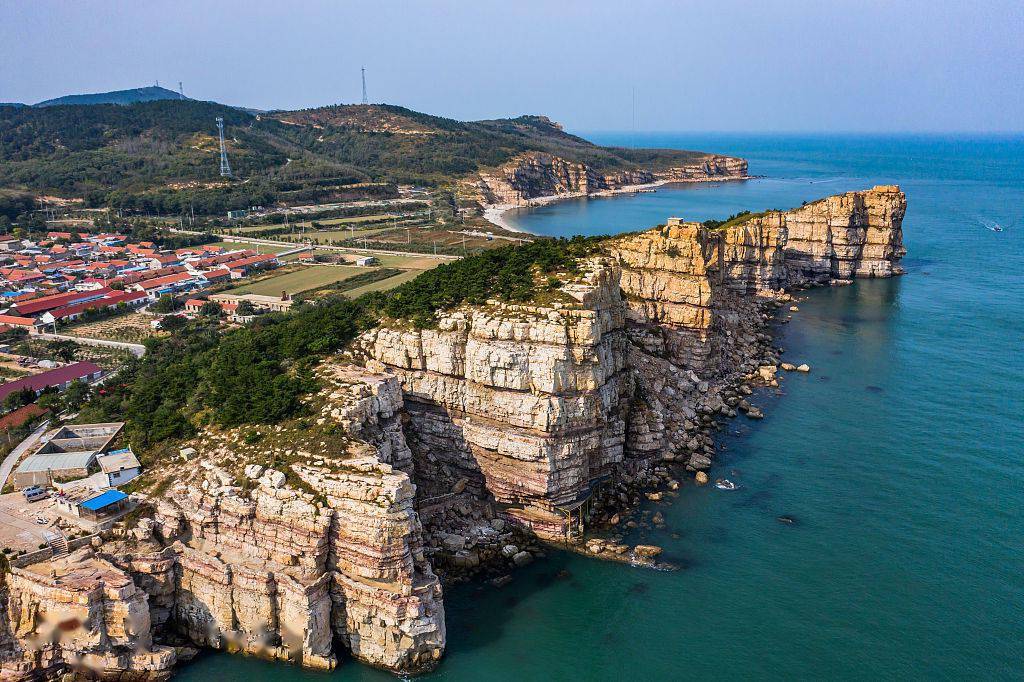 山东长岛探秘龙爪山海蚀栈道