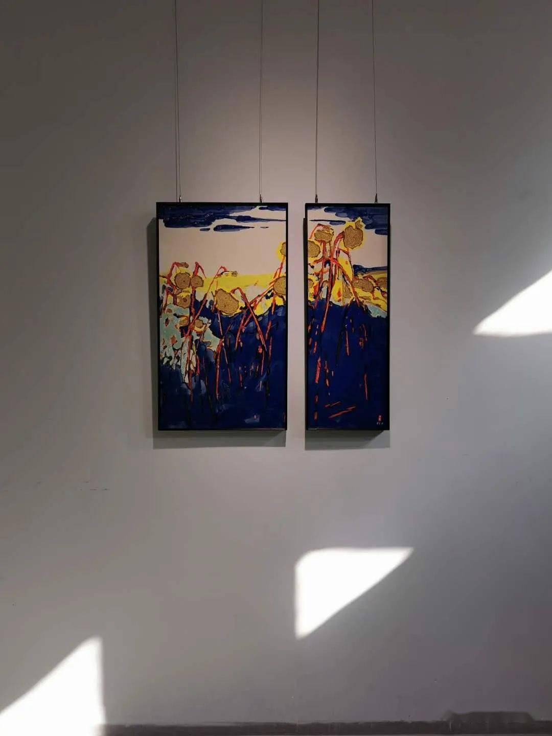 乐平画家许玉华油画陶瓷色釉作品旅行展在景德镇开幕