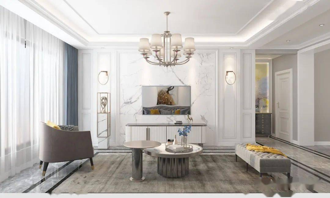 【家·设计】金宸公馆155㎡轻奢风,追求个性与时尚!